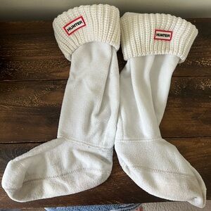 Hunter White Casual Socks for Everyday Comfort